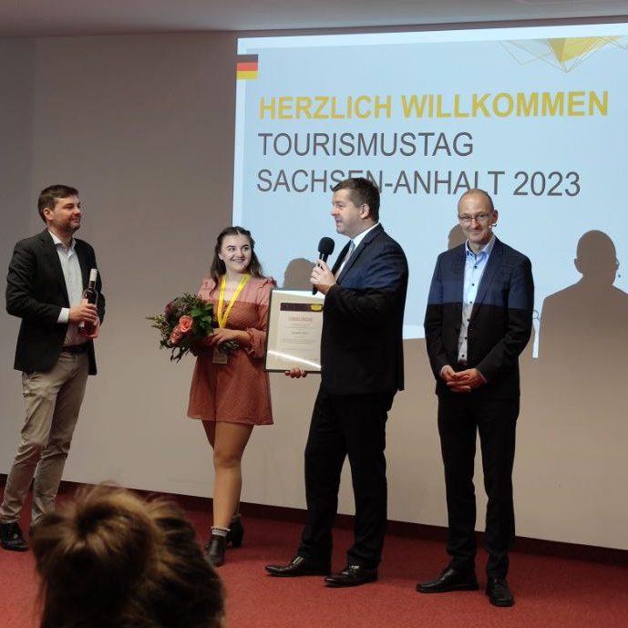 Auszeichnung Moderndenker Tourismustag Sachsen-Anhalt 2023